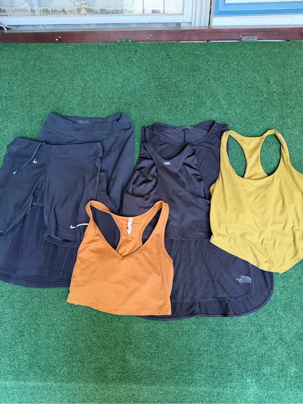 Women’s Athletic Workout Clothing Bundle – Nike, The North Face, Athleta & DSG